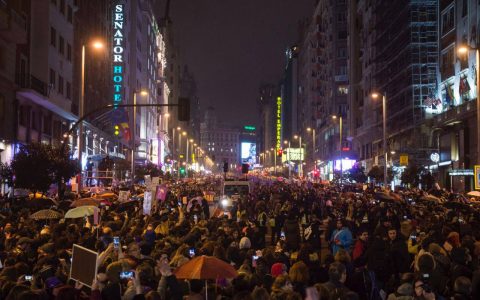 Éxito rotundo de la huelga general feminista del 8 de marzo