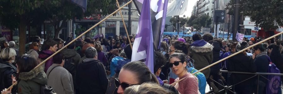 La Confederación Nacional del Trabajo (CNT) considera que la segunda Huelga General Feminista Internacional está resultando todo un éxito de participación